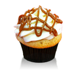 Caramel cake with vanilla buttercream topped with dulce de leche caramel